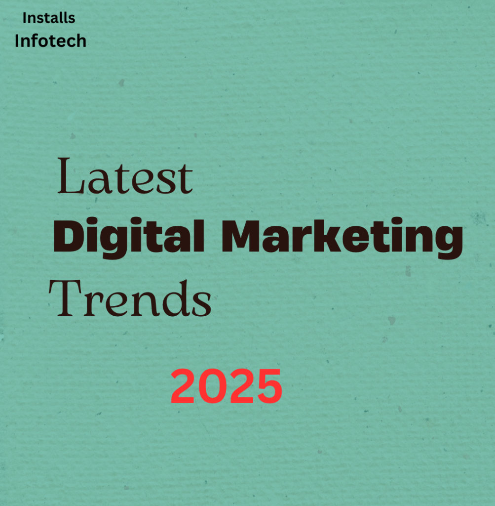 latest digital marketing trends in 2025