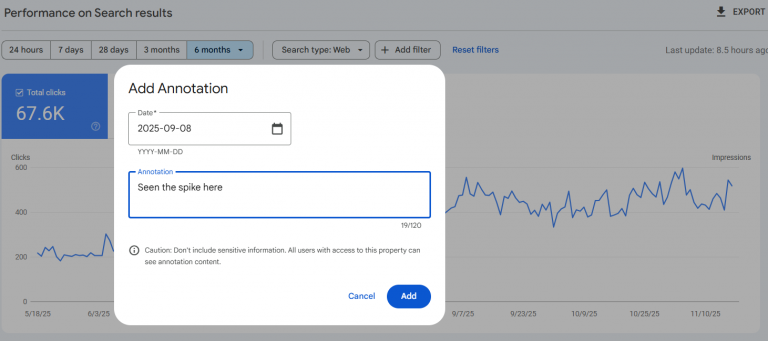 GSC Annotations Update